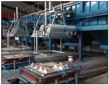 河北高檔酒瓶模具V法生產線